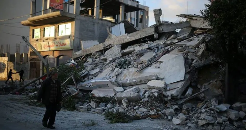 Serangan Roket ke Gaza Akibatkan Puluhan Warga Jadi Tunawisma﻿