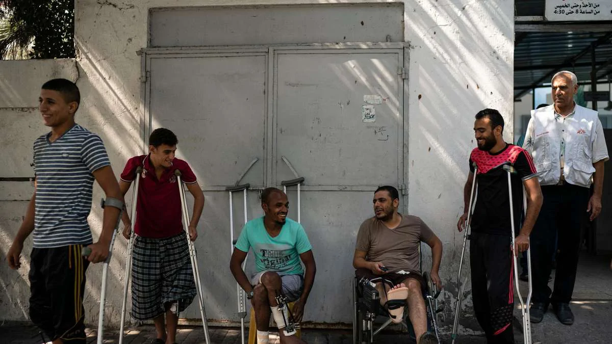 Inilah Kondisi Difabel Palestina di Tenda Pengungsian