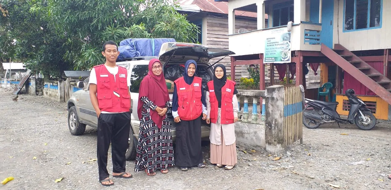 Aksi Bantuan Kebakaran Tolitoli bersama Abadi