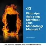 10 Pintu Iblis untuk Mendatangi Manusia