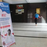 Cegah Corona di NTB, Abadi Lakukan Penyemprotan Disinfektan