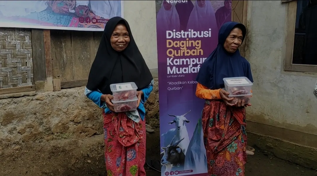 Qurban ABADI 2022, Perbaikan Gizi Masyarakat Rawan Pangan