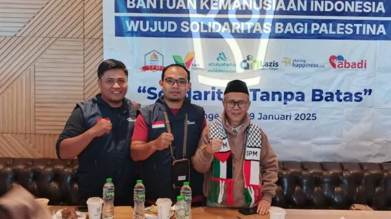 ABADI MENJALANKAN MISI KEMANUSIAAN KE YORDANIA